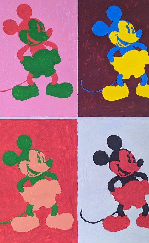 Eight Mickey Mouse #2 by Valera Hrishanin