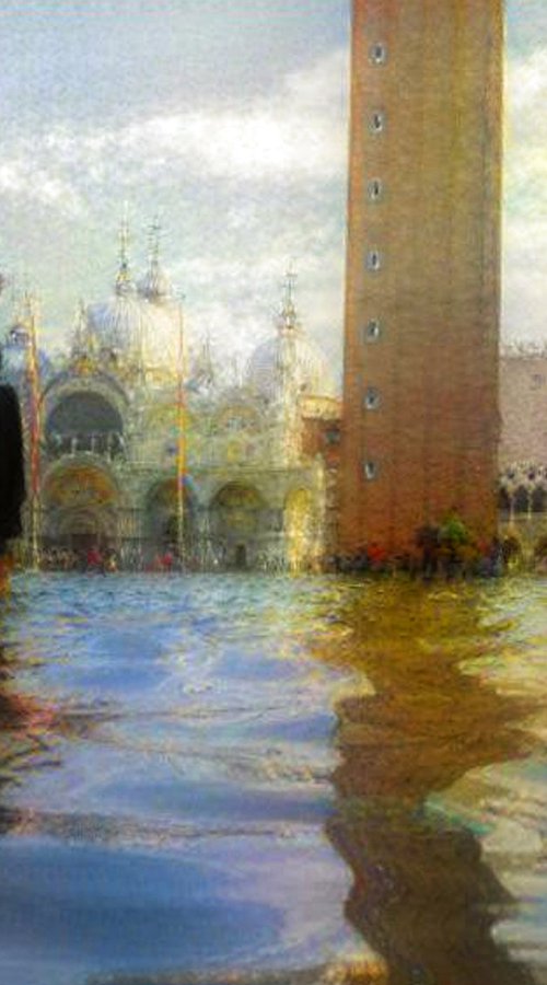 Venise, Acqua Alta N7 by Danielle ARNAL