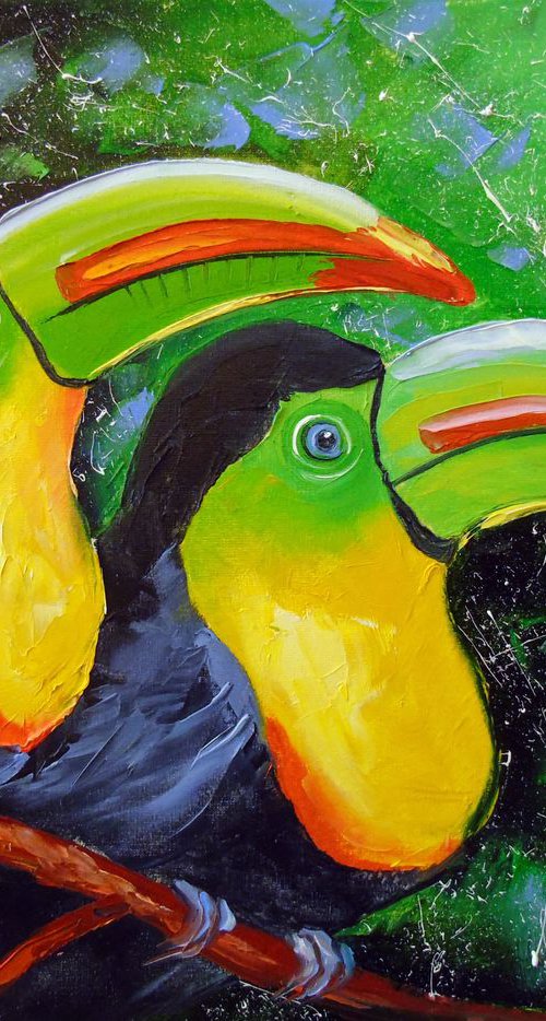 Toucans by Olha Darchuk