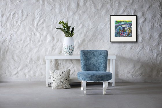 Water lilies. Schloss Eggenberg