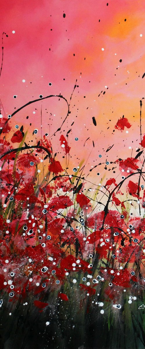 "Red Passion" #4 by Cecilia Frigati