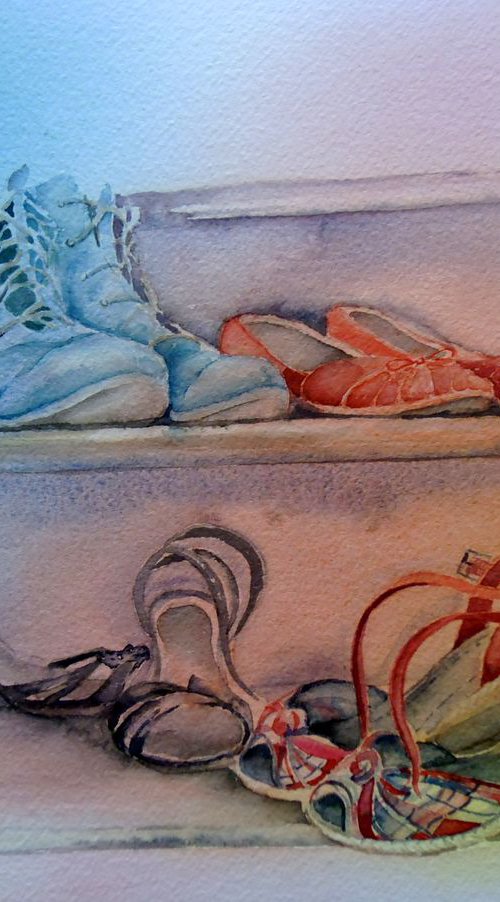 Shoes! I love them ! by Diana Dabinett