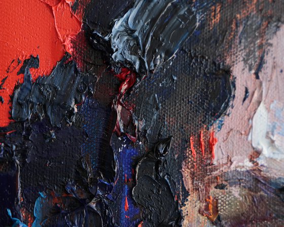 Her Gaze – Abstract Portrait