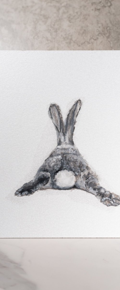 Monochrome Bunny by VICTO