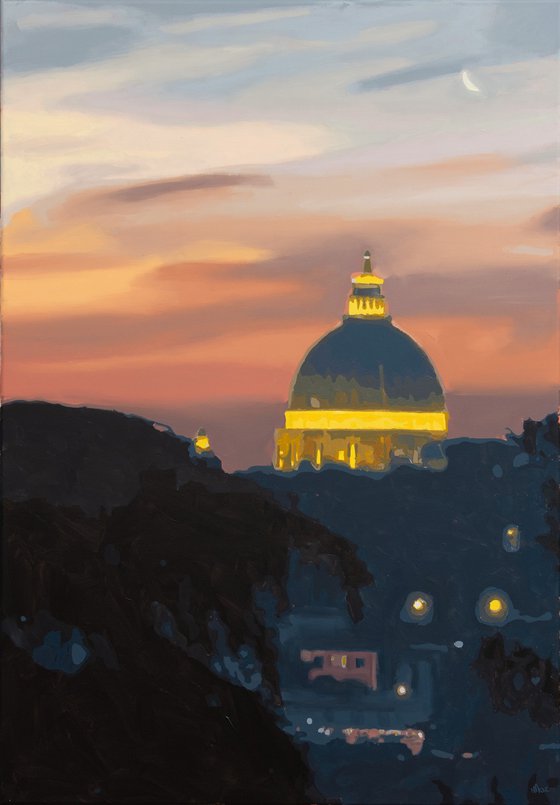 Dawn above Rome