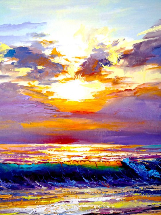 Morning Born from Waves