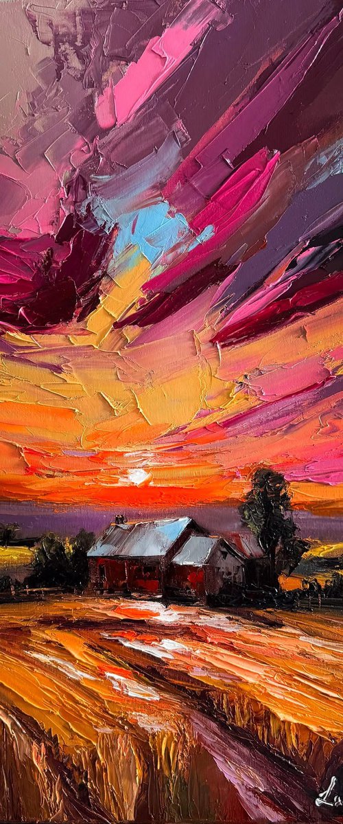 Time, Melting in Gold by Lana Frey