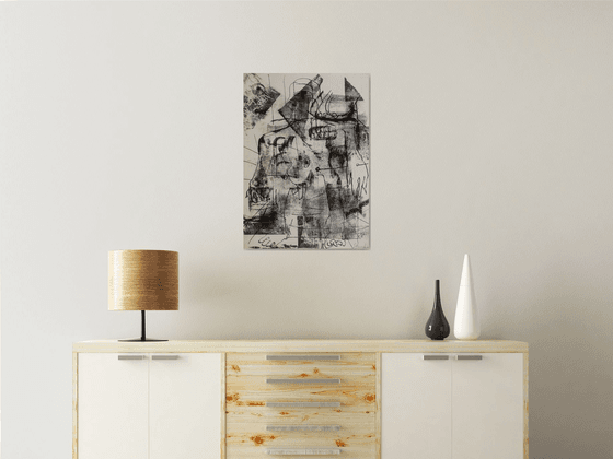 Untitled with figures-II
