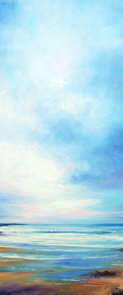 Cloudy Beach by Behshad Arjomandi