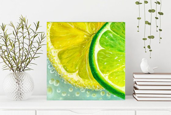 Lemon-lime cocktail