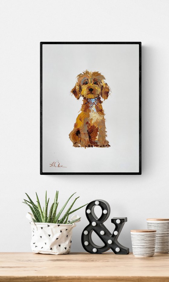 CAVOODLE | acrylic on paper | unframed