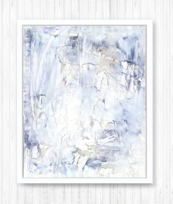 Mystical Moments 6 - Textural Abstract Painting  by Kathy Morton Stanion
