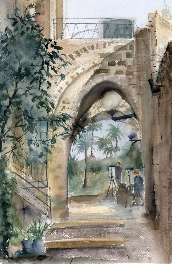 Plein Air in Old Jaffa