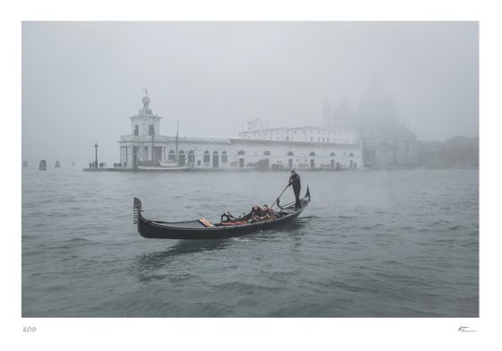 The Grand Canal in Fog
