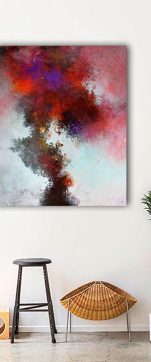 120x100cm.  Abstract Painting / Alex Senchenko © 2019 / Exhibit N4 by Alex Senchenko
