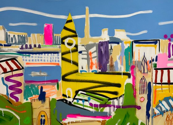 London 180 X 100 CM / 70,86 X 39,37 INCH