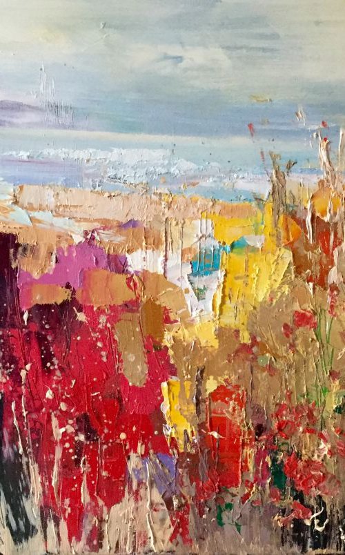 'Colourful Storm' by Ewa Czarniecka