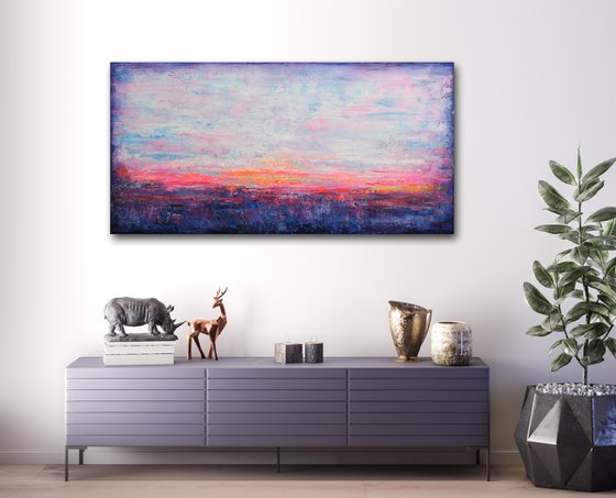 Abstract Sunset Landscape IX