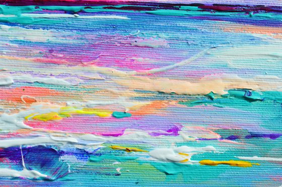 Colors of the Deep - Waves in the sunset