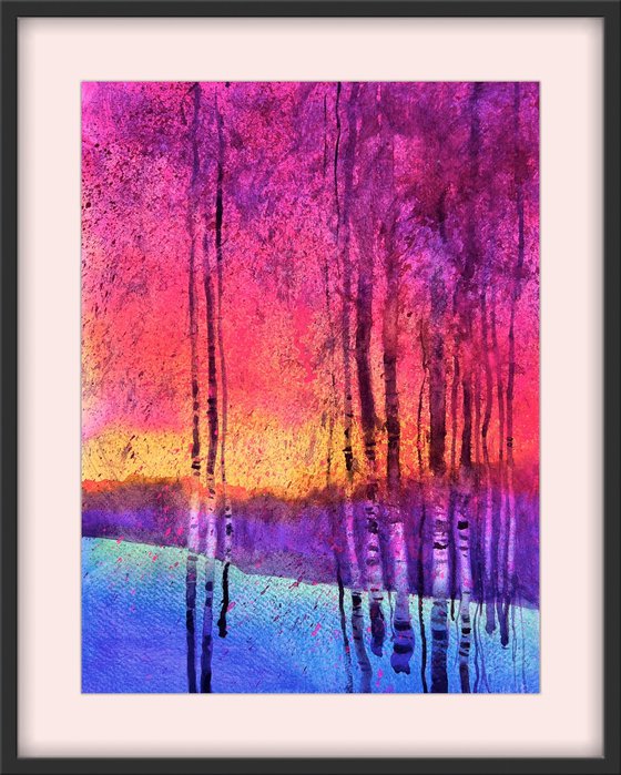 Birches series #2