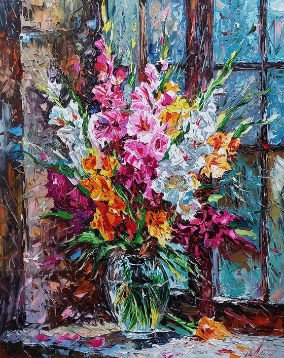 Morning Bouquet by the Window