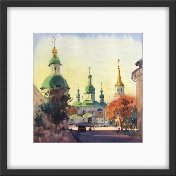 At the Walls of the Kiev-Pechersk Lavra