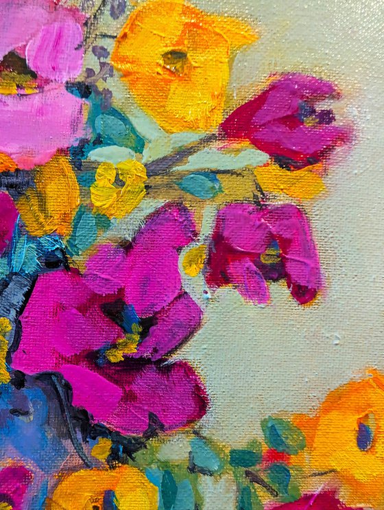 Pink, Yellow.