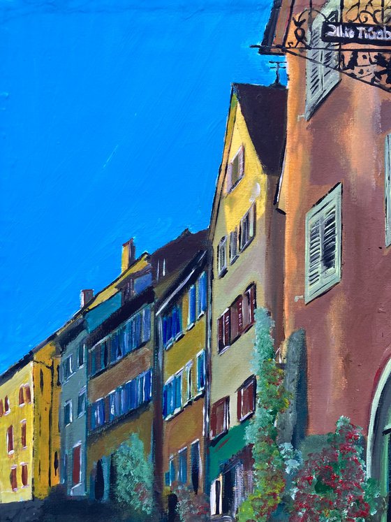 Swiss Town, Late Afternoon