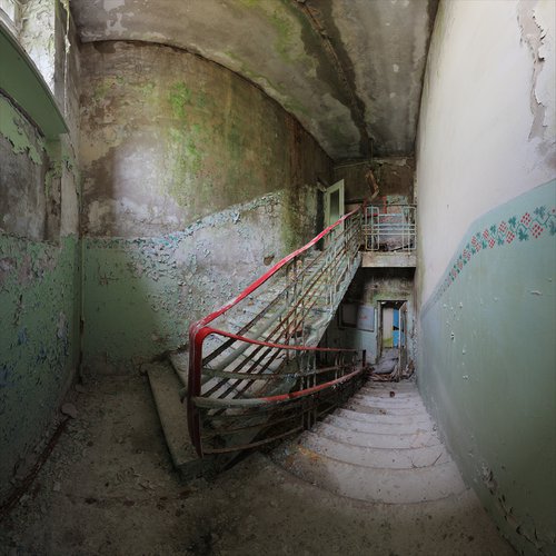 #87. Pripyat Kindergarten Staircase 2 - Original size by Stanislav Vederskyi