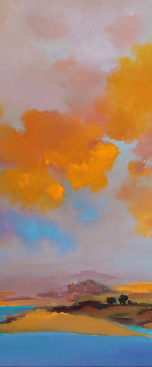 The West from the right. by Veta  Barker
