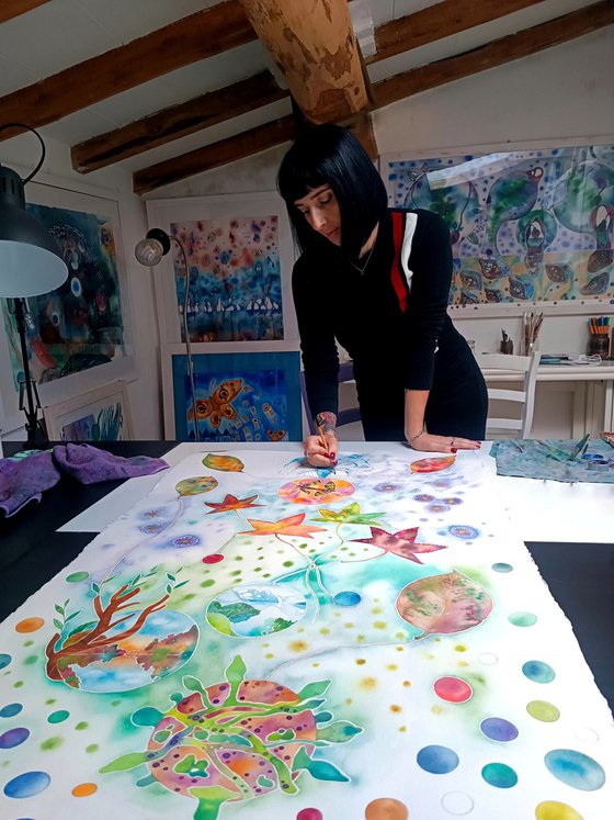 Giardini pensili di sogni aerei