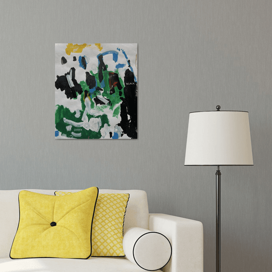 Green, Red, And Black