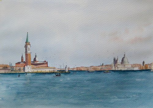 Venice -  San Giorgio Maggiore by Brian Tucker