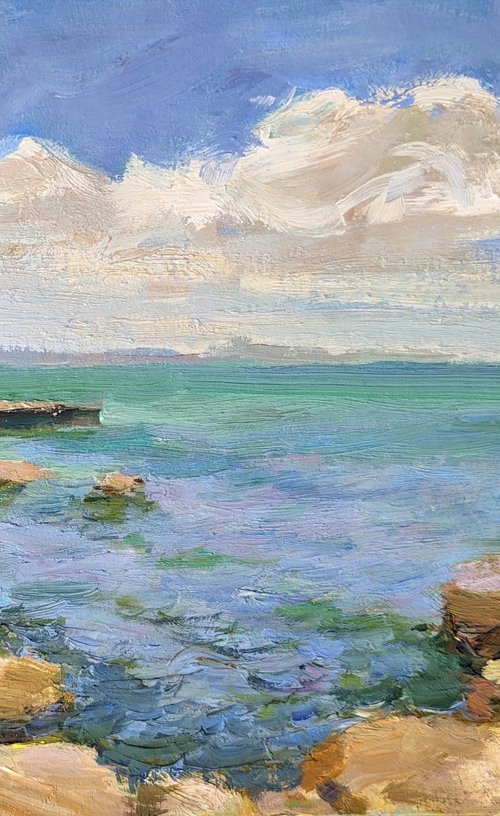 Etude"Roks, clouds" by Olga Samar
