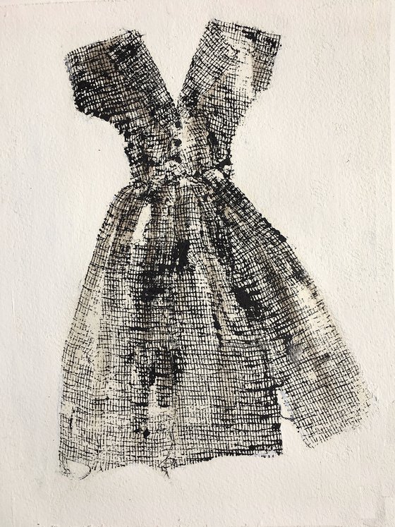 Colleen's Collagraph Dress