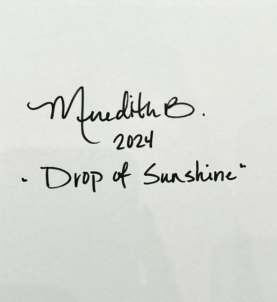 Drop of Sunshine