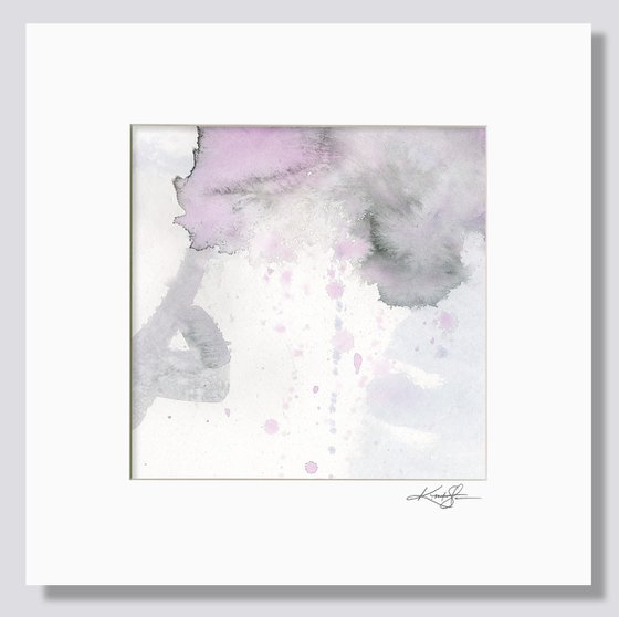Quiescence 6 - Serene Abstract Painting by Kathy Morton Stanion