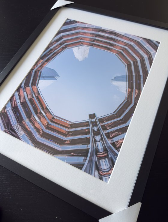 EYES TO THE SKY IN NEW YORK (black frame)