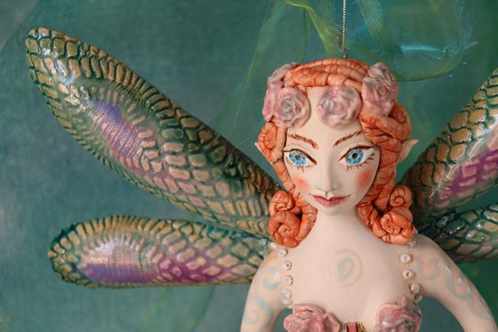 Elf. July 2021. Wall sculpture by Elya Yalonetski
