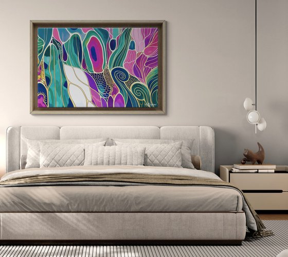 Jazz Style Flowers #14