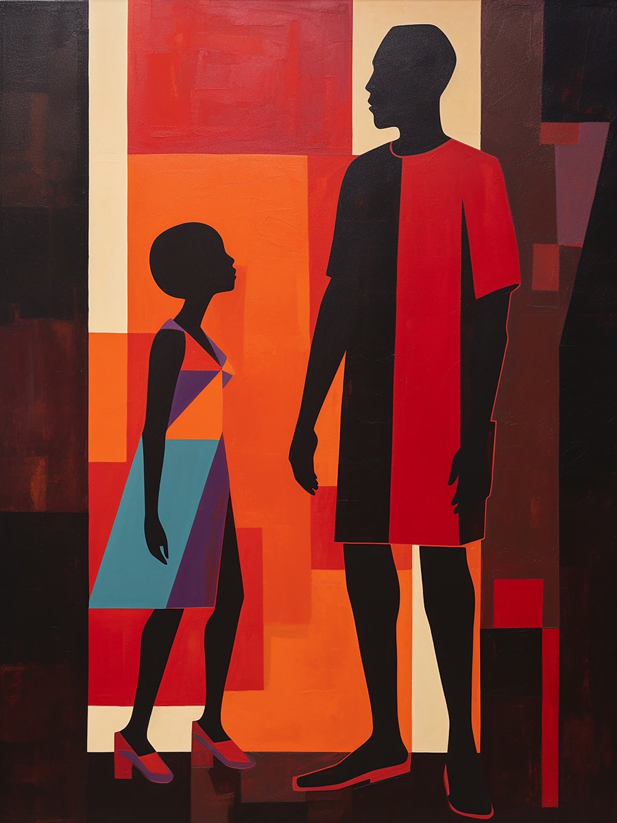 Impressionistic Portrait Acrylic Painting By Kosta Morr, 24 X 31", Two Iv, Original Artwork