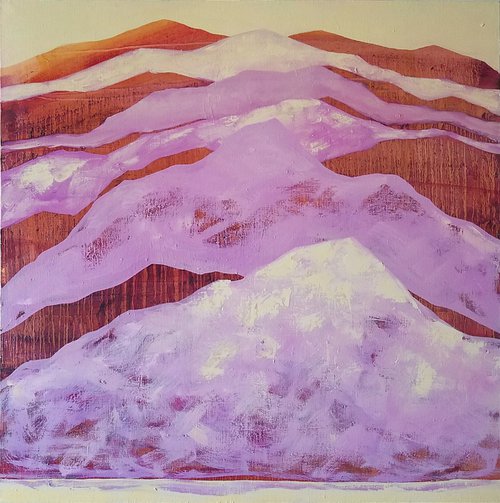 Lilac Cliff by Mireana Hmelnitkaia