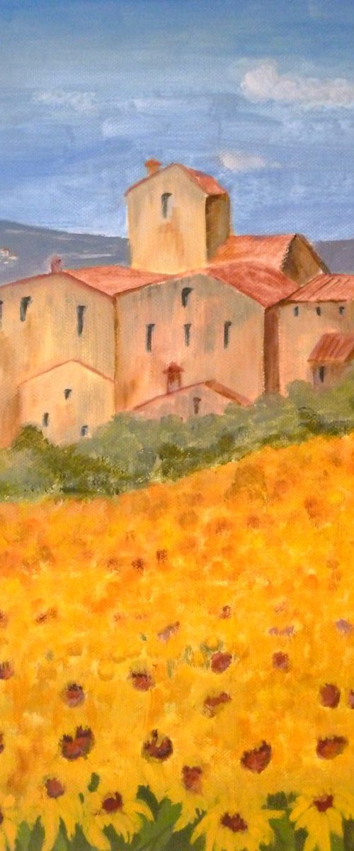 Hill Town, Tuscany by Maddalena Pacini