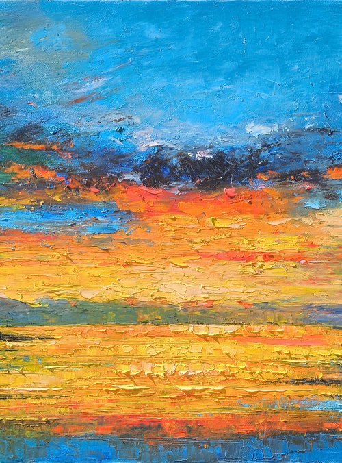 Horizon in Flames by Narek Qochunc
