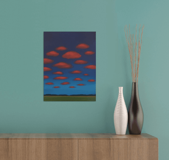 Yayoi Kusama clouds