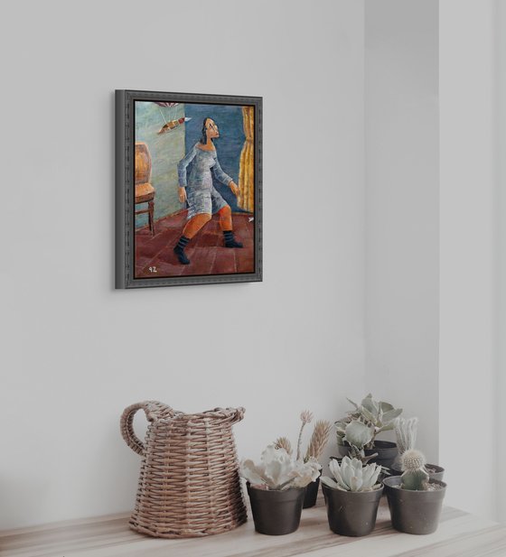 The Girl in Black Stockings