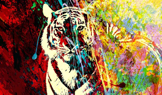 Tiger in Chair