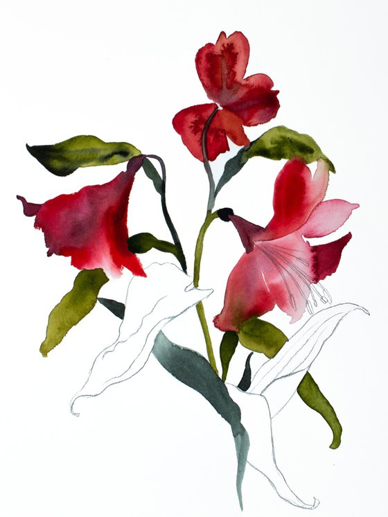 Lilies No. 9