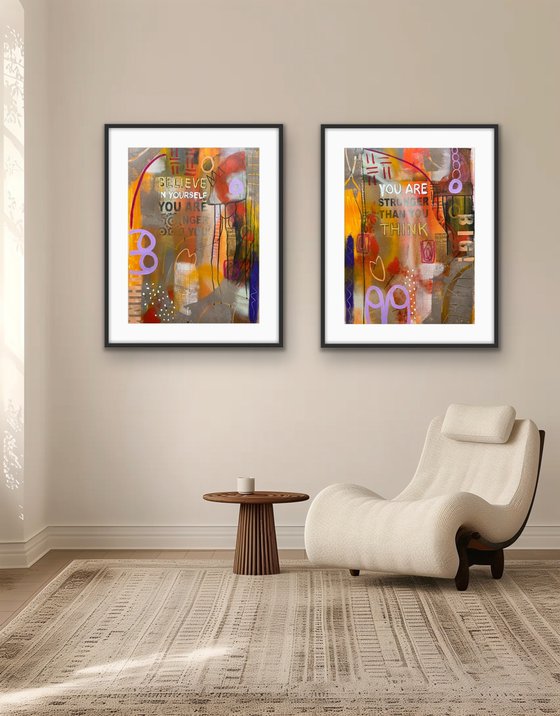 Believe (Diptych)