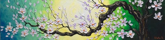 Spring Blossom - Original Textured Painting